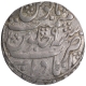 Silver One Rupee Nazarana Coin of Itawa Mint of Rohilkhand.