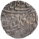 Silver One Rupee Coin of Mustafabad Mint of Rohilkhand Kingdom.