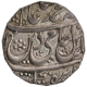 Silver One Rupee Coin of Nasrullanagar Mint of Rohilkhand Kingdom.