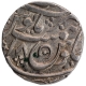 Silver One Rupee Coin of Asafabad Mint of Awadh State.