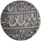 Silver One Rupee Coin of Amjad Ali Shah of Lucknow Mint of Awadh State.