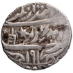 Silver One Rupee coin of Braj Indrapur Mint of Bharatpur.