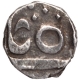 Silver Quarter Rupee Coin of Lashkar Mint  of Gwalior State.