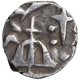 Silver Quarter Rupee Coin of Lashkar Mint  of Gwalior State.