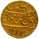 Gold Ashrafi Coin of Sikandar Jah of Farkhanda Bunyad Haidarabad Mint of Hyderabad State.