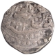 Silver One Rupee Coin of Ahkey Shahi Series of Jaisalmir.