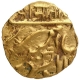 Gold Quarter Mohur Coin of Umaid Singh of Jodhpur State.