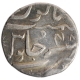 Silver One Rupee Coin of Surat Mint of Indo French.