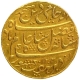 Gold One Mohur Coin of Murshidabad Mint of Bengal Presidency.