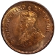 Bronze Half Pice Coin of King George V of Calcutta Mint of 1927.