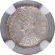 Silver Two Annas Coin of Victoria Queen of Calcutta Mint of 1862.