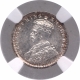 Silver Two Annas Coin of King George V of Bombay Mint of 1912.