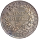 Silver One Rupee Coin of King William IIII of Bombay Mint of 1835.