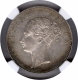 Silver One Rupee Coin of Victoria Queen of Bombay Mint of 1840.