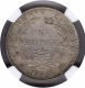 Silver One Rupee Coin of Victoria Queen of Bombay Mint of 1840.