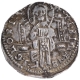 Silver Grosso Coin of Antonio Venier of Republic of Venice of Italy.