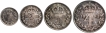 Silver Coins of Victoria Maundy Coinage of United Kingdom.