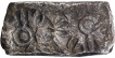 Rare Punch Marked Silver Bentbar Coin of Gandhara Janapada.