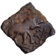 Copper Square Coin of Ujjaini Region.