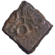 Copper Square Coin of Ujjaini Region.