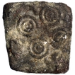 Copper Square Coin of Satakarni I of Vidharbha Region of Satavahana Dynasty.