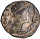 Copper Tetradrachma coin of Soter megas alias Vima Takto of Kushan Dynasty.