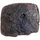 Copper Square Coin of Sangam Pandyas.