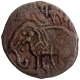 Copper Jital Coin of Vakkadeva of Hindu Shahi Dynasty.