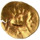 Rare Gold Fanam Coin of Eastern Ganga Dynasty of Orissa.