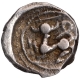 Silver 10 Rattis Coin of Bhatkal Region of Vijayanagara Empire.