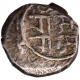 Silver 10 Rattis Coin of Bhatkal Region of Vijayanagara Empire.