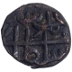 Copper Falus Coin of Muhammad Bin Farid of Dar ul Mulk Dehli Mint of Delhi Sultanate.