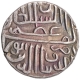 Silver Half Tanka Coin of Nasir ud din Mahmud Shah I of Muhammadabad Mint of Gujarat Sultanate.