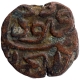 Copper Kaserah Coin of Muhammad Ali Shah of Kashmir Sultanate.