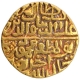 Gold Tanka Coin of Ala ud din Mahmud Shah I of Hadrat Shadiabad Mint of Malwa Sultanate.