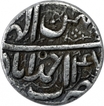 Silver One Rupee Coin of Akbar of Ahmadabad Mint of Month Bahman.