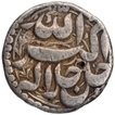 Silver One Rupee Coin of Akbar of Patna Mint of Mihr Month.