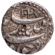 Silver One Rupee Coin of Jahangir of Qandahar Mint.