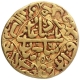 Gold Mohur of Shah Jahan of Akbarabad Mint.