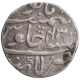 Silver One Rupee Coin of Aurangzeb Alamgir of Lakhnau Mint.