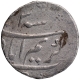 Silver One Rupee Coin of Shah Alam Bahadur of Karimabad Mint.