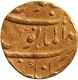 Gold Mohur Coin of Farrukhsiyar of Kankurti Mint.