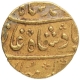 Gold Mohur Coin of Muhammad Shah of Mumbai Mint.