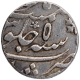 Silver One Rupee Coin of Alamgir of Murshidabad Mint.