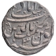 Silver One Rupee Coin of Alamgir II of Najibabad Mint.