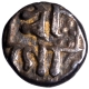 Silver One Thirty Second Rupee Coin of Gaurinatha Simha of Assam Kingdom.