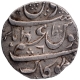 Silver One Rupee Coin of Azamnagar Gokak Mint of Maratha Confederacy.