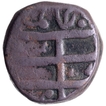 Copper Paisa Coin of Haidar Ali of Haidarnagar Mint of Mysore Kingdom.