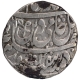 Silver One Rupee Coin of Anwala Mint of Rohilkhand.