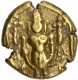 Gold Varaha Coin of Venkatapathiraya III of Aravidu Dynasty of Vijayanagara Kingdom.